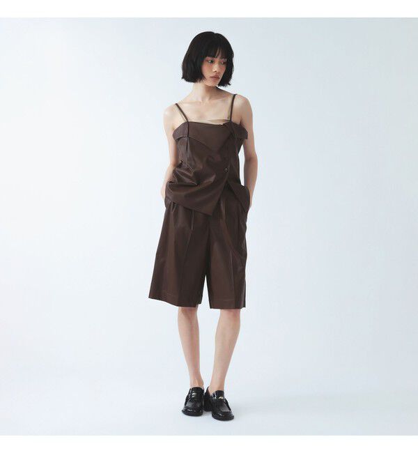 Ray BEAMS 「フェイクレザー バミューダ パンツ」|その他|