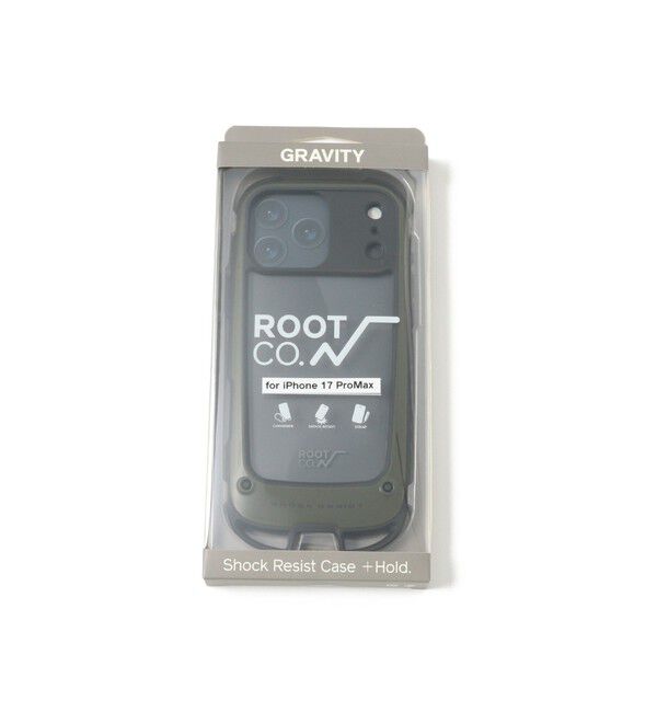 bPr BEAMS「ROOT CO. / GRAVITY Shock Resist Case +Hold. iPhone 17Pro MAXケース」|モバイルケース|