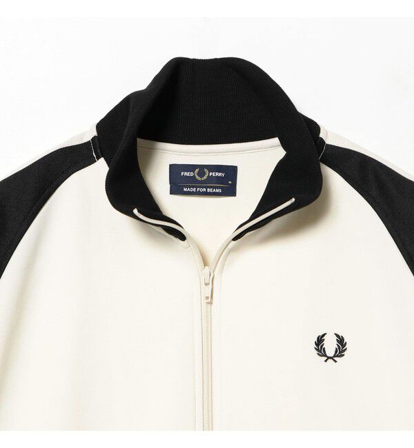 BEAMS「BEAMS｜【別注】FRED PERRY / Track Jacket 26SS｜トラックジャケット ジャージ｜ワイドシルエット」|スウェット・ジャージ|