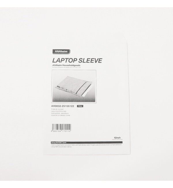 bPr BEAMS「ANAheim / Laptop Sleeve 13inch」|ステーショナリー|