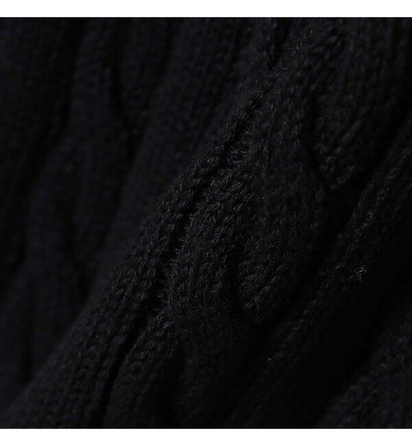 BEAMS PLUS「Knit Polo Cable」|ポロシャツ|