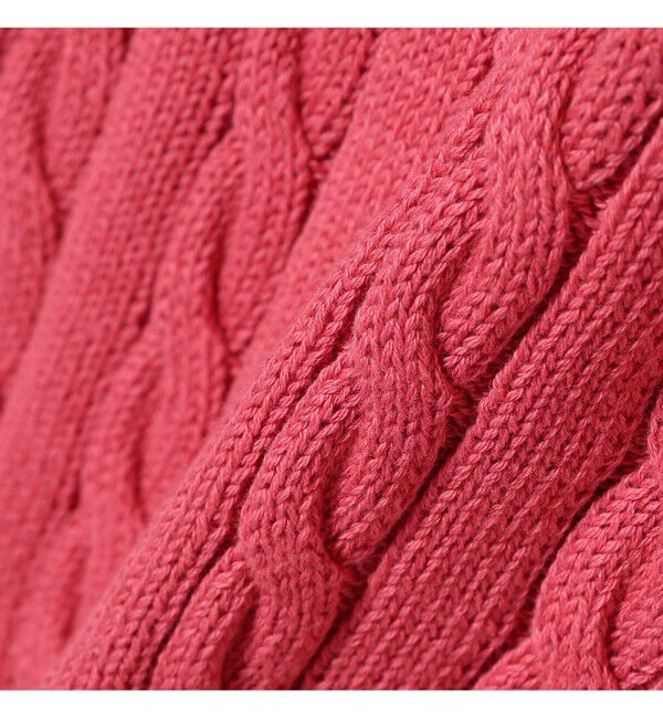 BEAMS PLUS「Knit Polo Cable」|ポロシャツ|