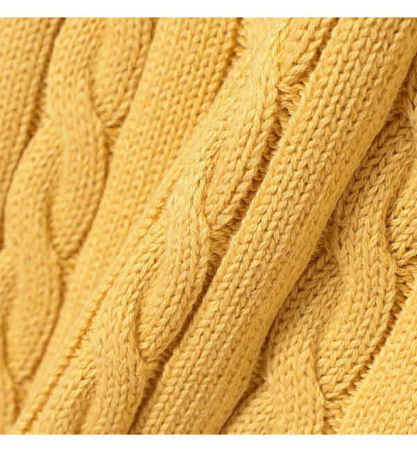 BEAMS PLUS「Knit Polo Cable」|ポロシャツ|