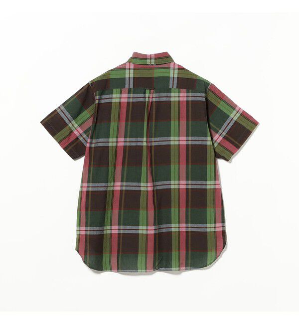 BEAMS PLUS「B.D. Pullover Classic-fit Madras」|シャツ・ブラウス|
