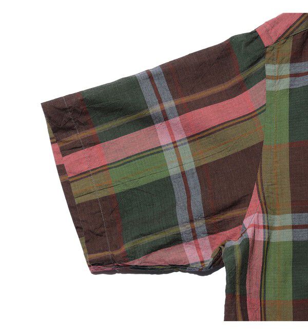 BEAMS PLUS「B.D. Pullover Classic-fit Madras」|シャツ・ブラウス|