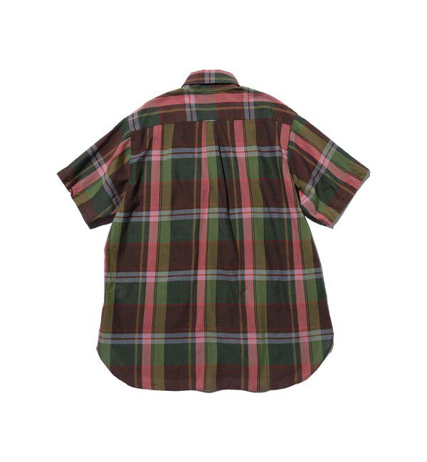 BEAMS PLUS「B.D. Pullover Classic-fit Madras」|シャツ・ブラウス|