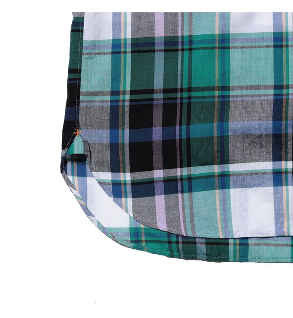 BEAMS PLUS「B.D. Pullover Classic-fit Madras」|シャツ・ブラウス|