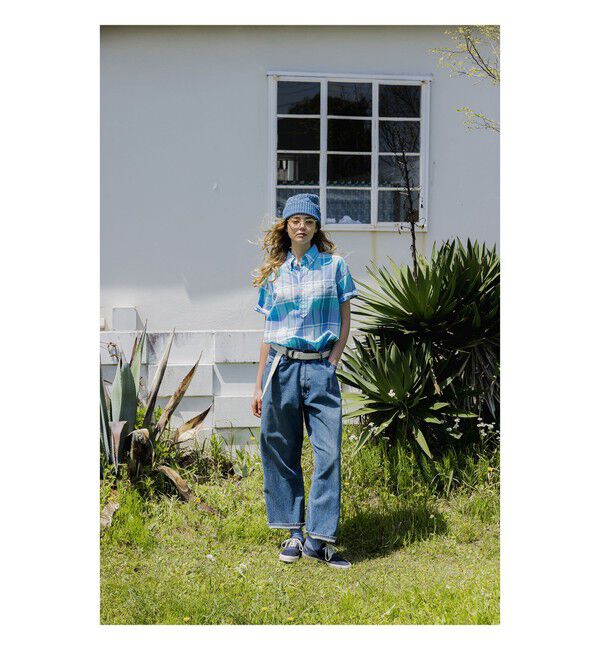 BEAMS PLUS「B.D. Pullover Classic-fit Madras」|シャツ・ブラウス|