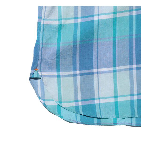 BEAMS PLUS「B.D. Pullover Classic-fit Madras」|シャツ・ブラウス|