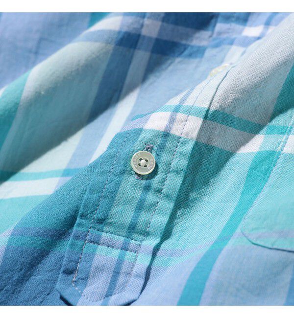 BEAMS PLUS「B.D. Pullover Classic-fit Madras」|シャツ・ブラウス|