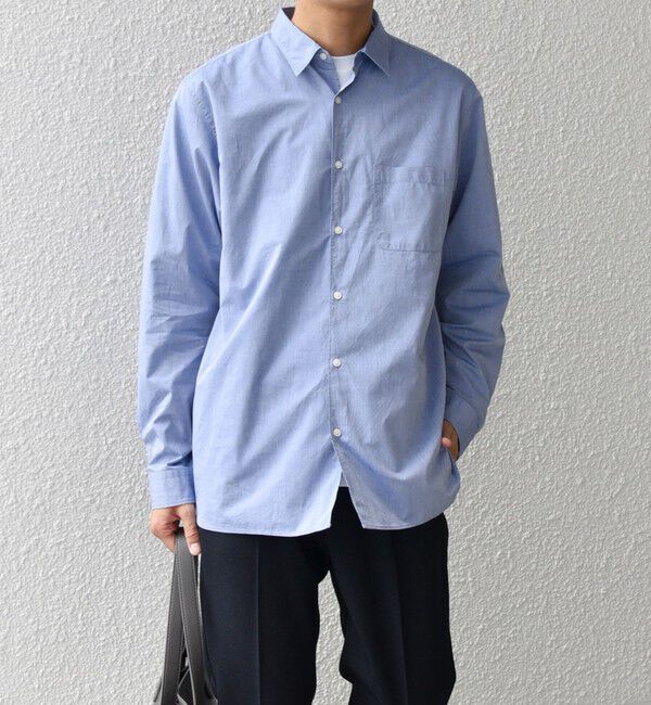 SHIPS any「SHIPS any: ストライプ / ソリッド リラックス レギュラーカラー シャツ 26AW◇」|シャツ・ブラウス|