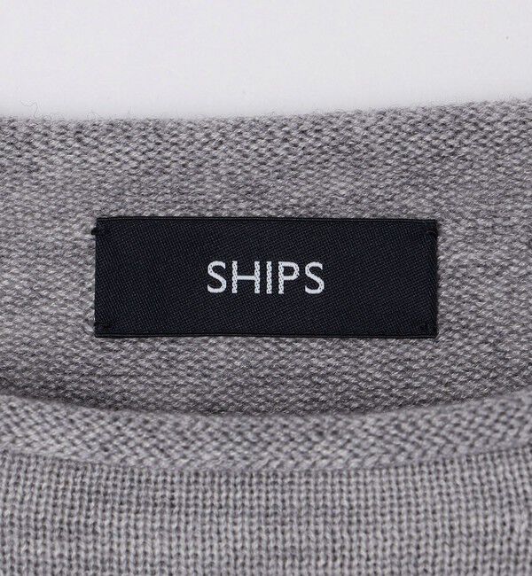 SHIPS「SHIPS:〈手洗い可能〉12ゲージ ダブルフェイス ロールネック ニット プルオーバー」|ニット・セーター|