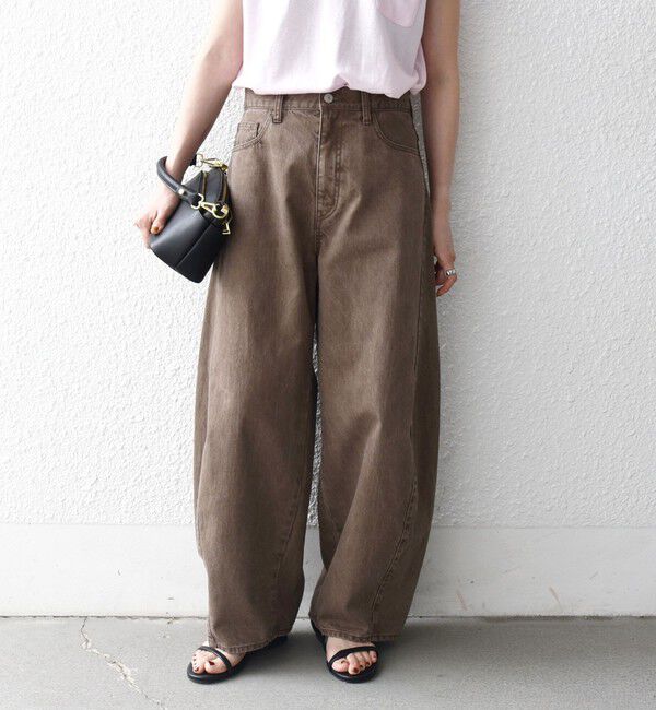 SHIPS any「SHIPS any:〈洗濯機可能〉バレル デニム パンツ［SHIPS any DENIM］」|デニム|
