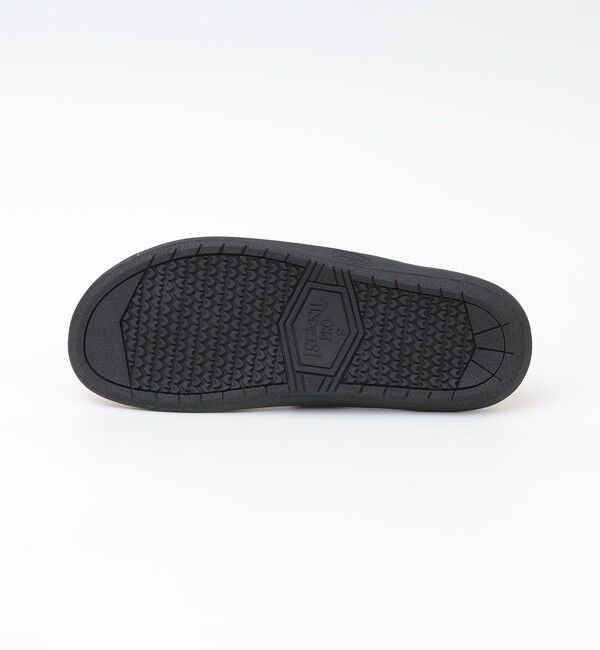 SHIPS「ISLAND SLIPPER x GROWN&SEWN: TONG W/OAK BLACK D」|サンダル|