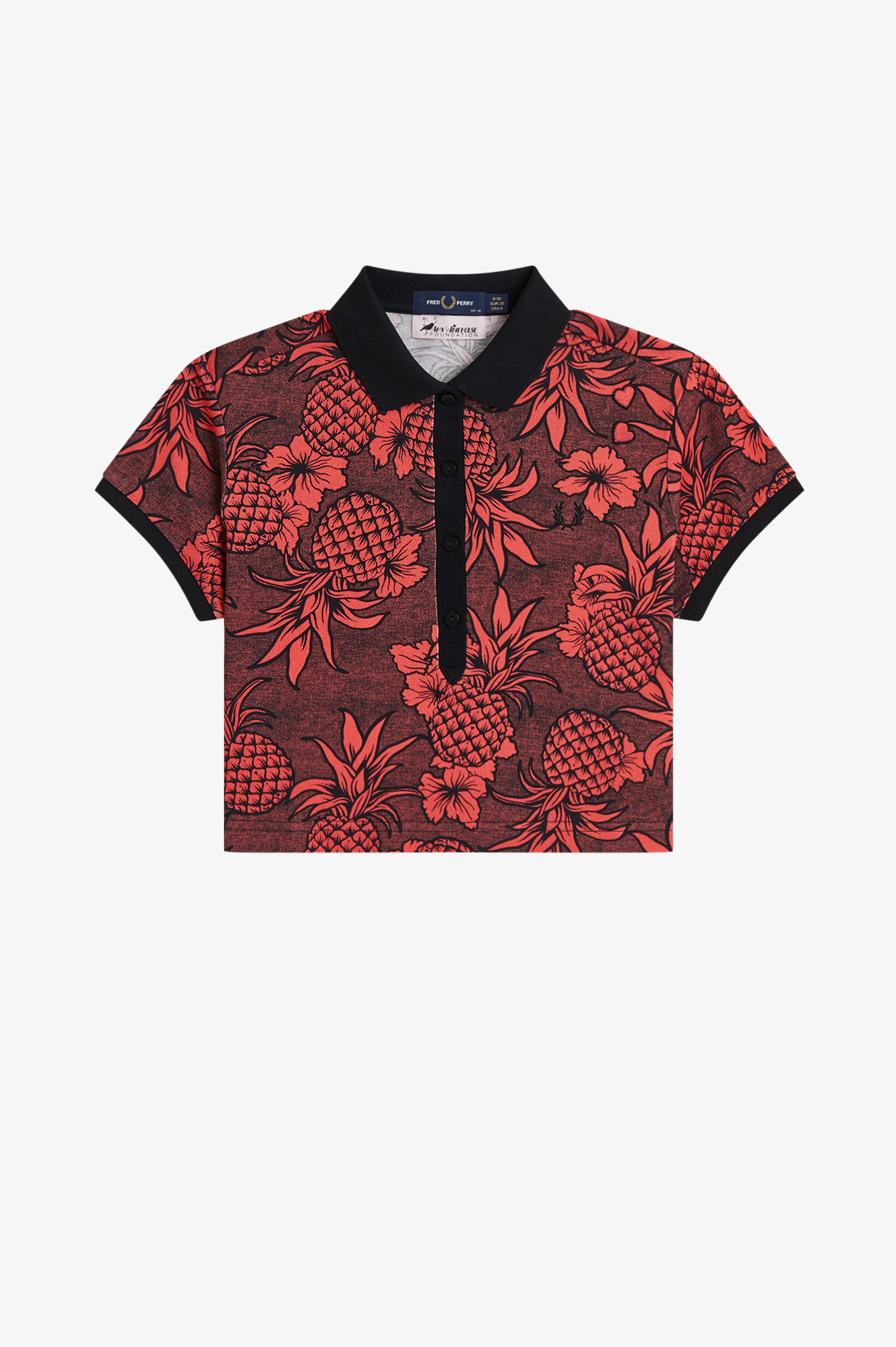 FRED PERRY 「Amy Winehouse Printed Polo Shirt／エイミーワインハウス プリントポロシャツ」|ポロシャツ|