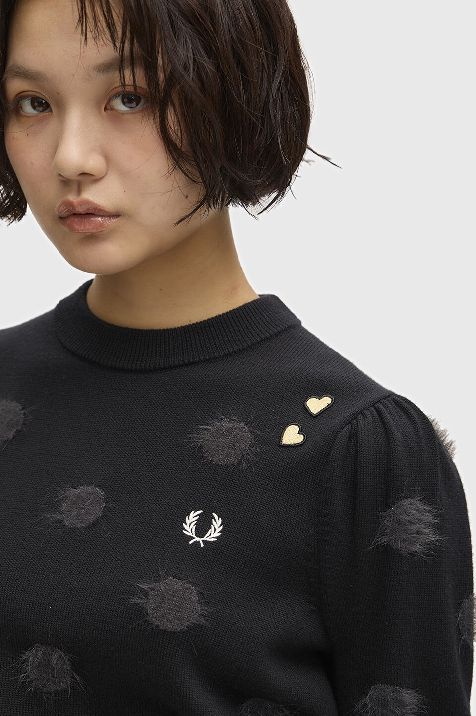 FRED PERRY 「FRED PERRY／Amy Winehouse／Polka Dot Jumper／エイミーワインハウス ポルカドットニット」|ニット・セーター|
