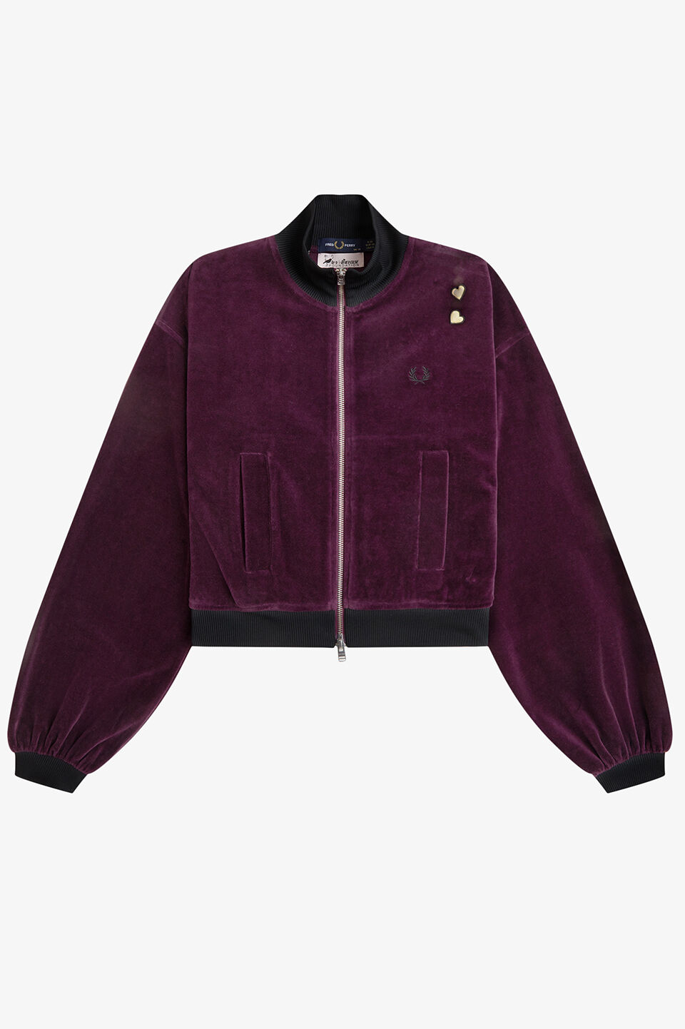 FRED PERRY 「FRED PERRY／VELOUR TRACK JACKET／エイミーワインハウス　ベロアトラックジャケット」|スウェット・ジャージ|