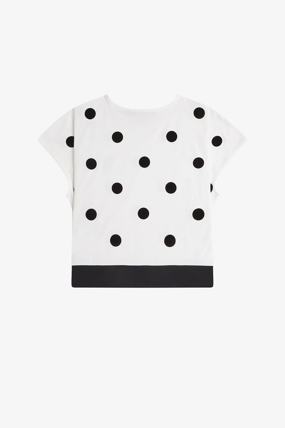 FRED PERRY 「FRED PERRY／FLOCKED POLKA DOT TOP／エイミーワインハウス ポルカドットトップス」|Tシャツ・カットソー|
