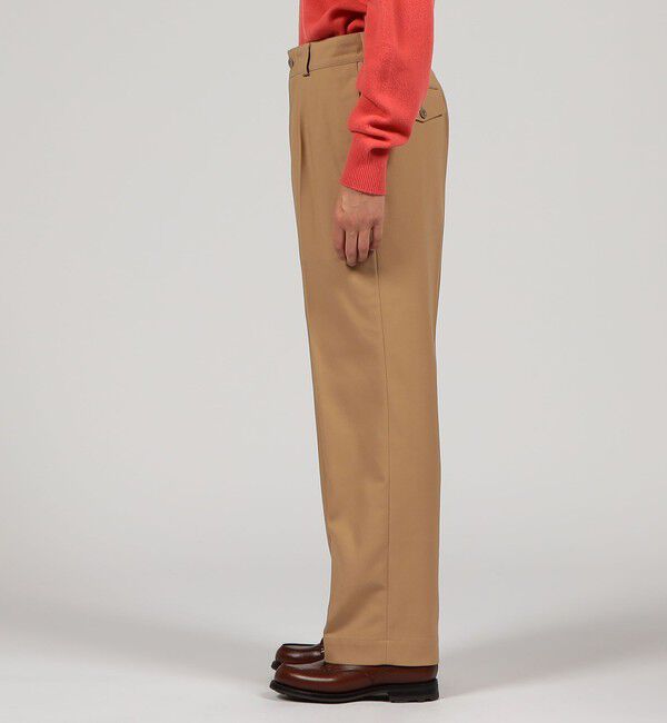 TOMORROWLAND BUYING WEAR「Tangent FRENCH ARMY CHINO コットンツイル ワイドトラウザーズ」|スラックス|