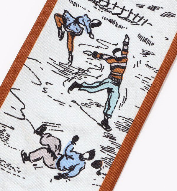 TOMORROWLAND GOODS「ATELIER TOMORROW WINTER SPORTS BANDEAU シルクスカーフ」|バンダナ・スカーフ|