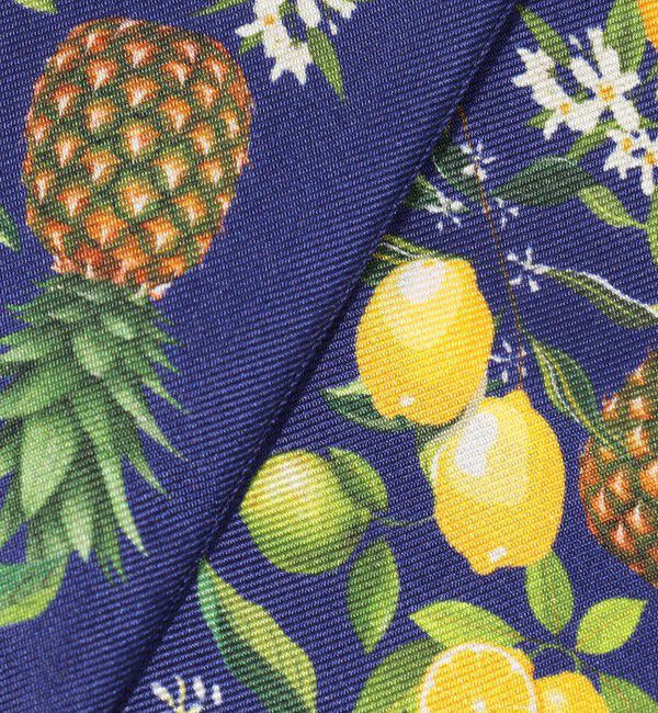 TOMORROWLAND GOODS「ATELIER TOMORROW FRUITS シルク ボウタイスカーフ」|バンダナ・スカーフ|