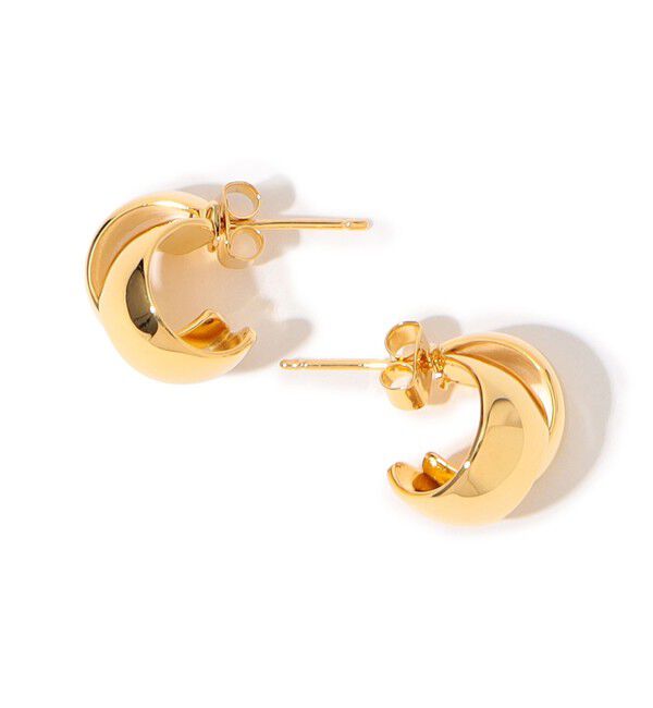 TOMORROWLAND GOODS「PHILIPPE AUDIBERT Freya earrings ゴールドピアス」|ピアス|