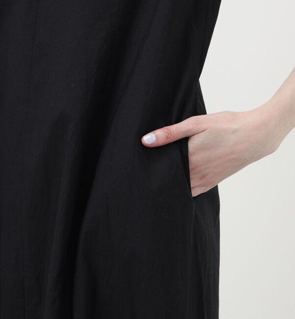 TOMORROWLAND BUYING WEAR「【別注】ne Quittez pas BLACK ORGANZA COMB ノースリーブ ロングワンピース」|ワンピース|