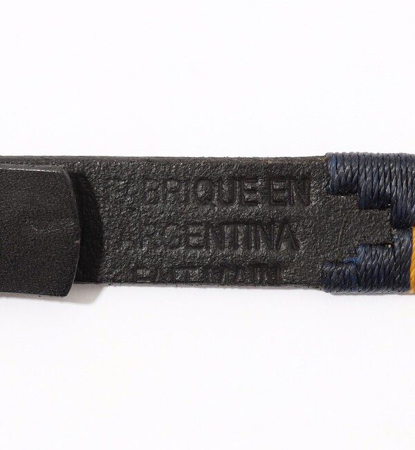 TOMORROWLAND GOODS「【別注】 MAISON GAUCHOS 3Shots レザーリングベルト」|ベルト|