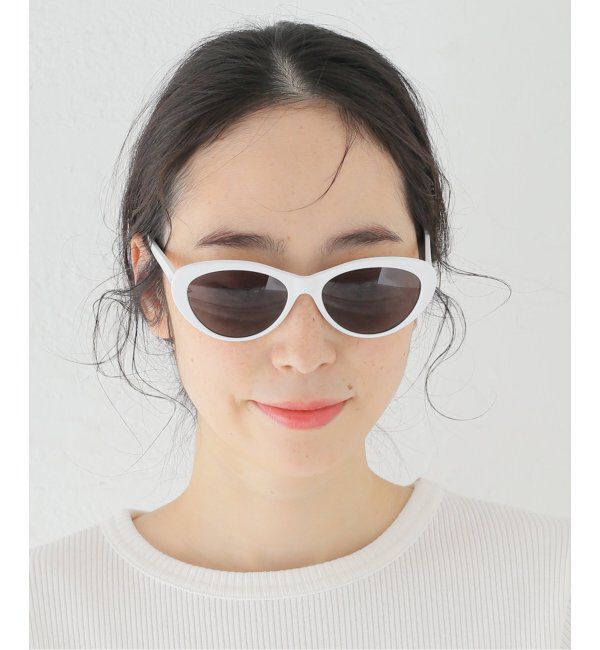 EYETHINK「【EVERYDAY I LIKE x EYETHINK】 Sunglasses / White Sunglasses」|サングラス|