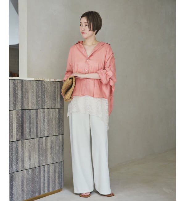 Plage「asymmetry lace キャミソール」|キャミソール|