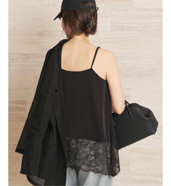 Plage「asymmetry lace キャミソール」|キャミソール|