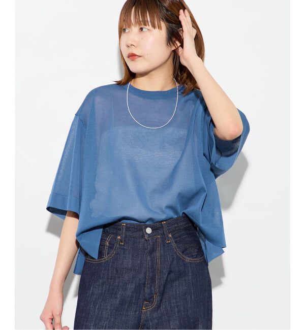 journal standard L'essage「フォルムニットTシャツ」|ニット・セーター|