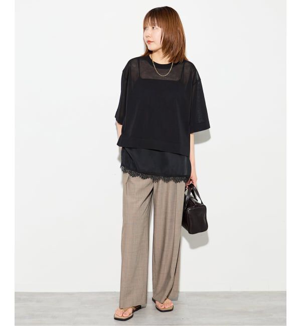 journal standard L'essage「フォルムニットTシャツ」|ニット・セーター|