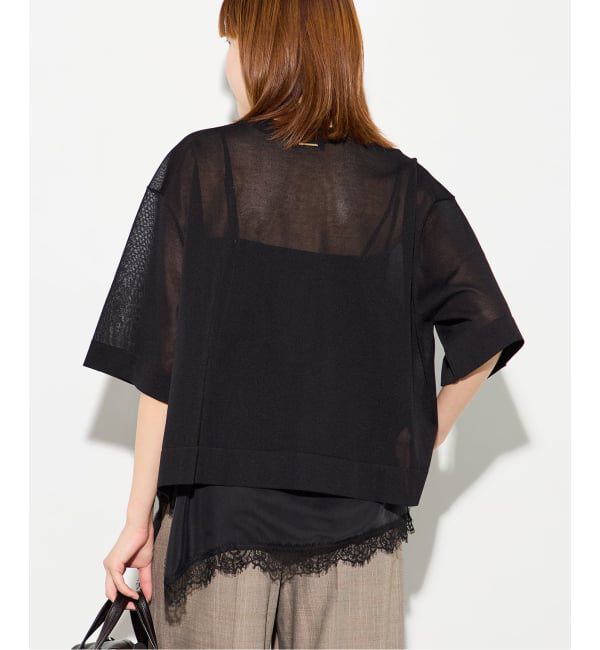 journal standard L'essage「フォルムニットTシャツ」|ニット・セーター|