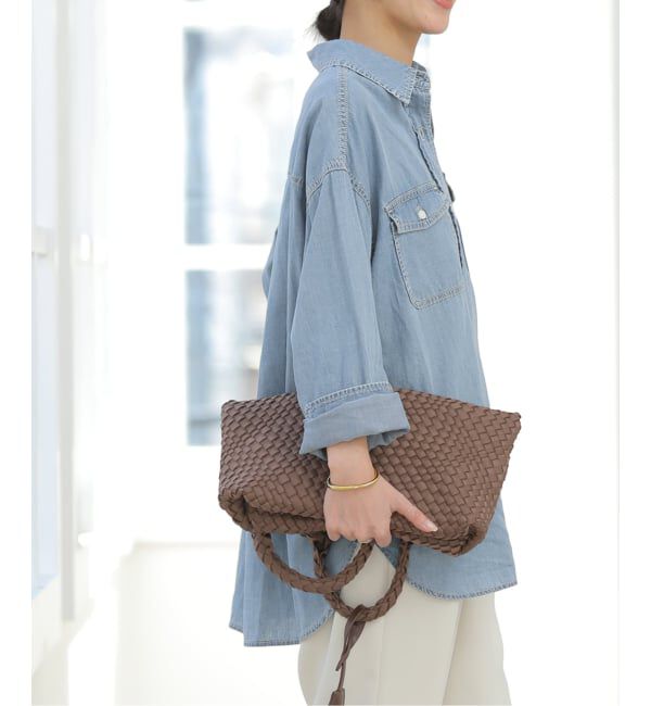 JOURNAL STANDARD relume「《追加》ライトデニムオーバーサイズシャツ」|シャツ・ブラウス|