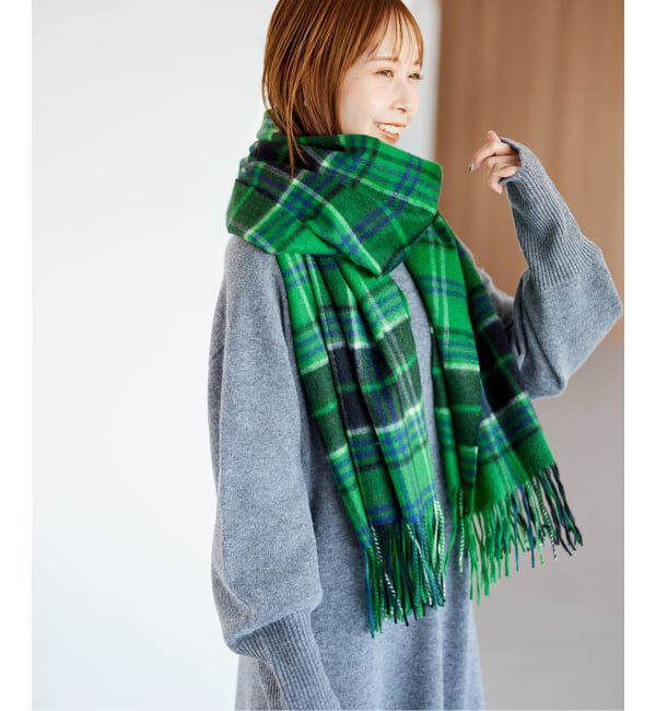JOURNAL STANDARD「《新色あり/追加予約》Cashmere ストール」|ストール|グリーン