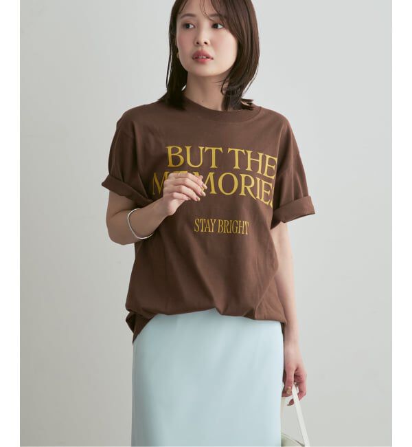 NOBLE「《NOBLE別注》skin/スキン メッセージTEE」|Tシャツ・カットソー|