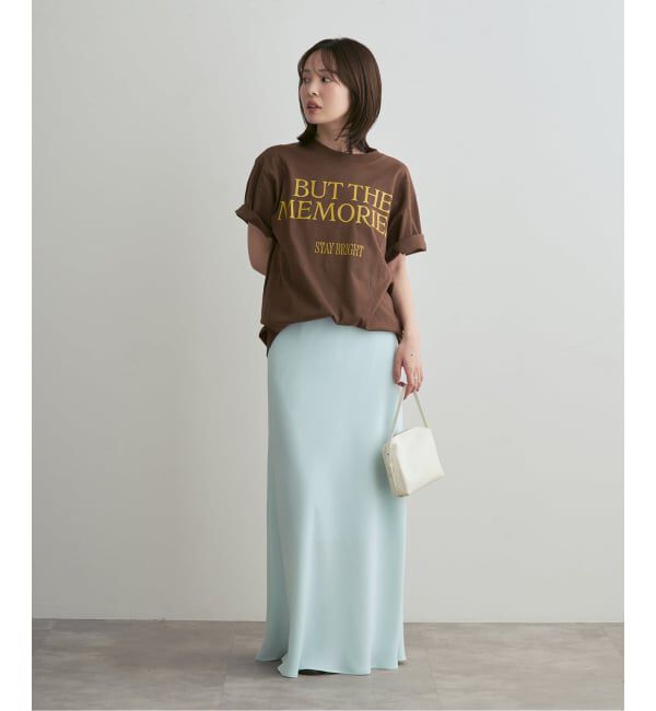 NOBLE「《NOBLE別注》skin/スキン メッセージTEE」|Tシャツ・カットソー|