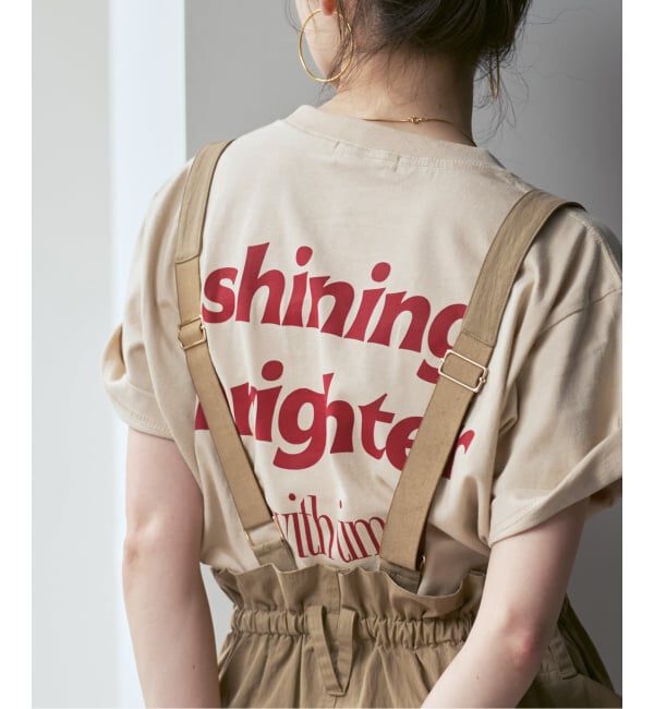 NOBLE「《NOBLE別注》skin/スキン メッセージTEE」|Tシャツ・カットソー|