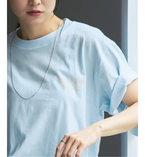 NOBLE「《NOBLE別注》skin/スキン メッセージTEE」|Tシャツ・カットソー|