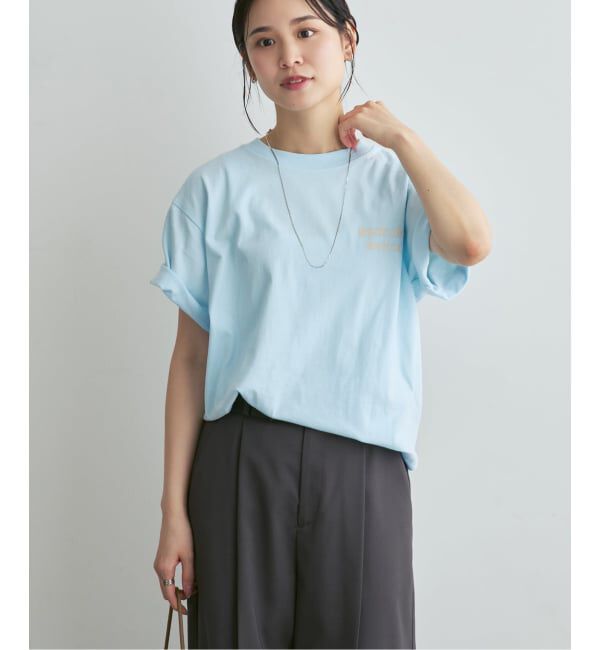 NOBLE「《NOBLE別注》skin/スキン メッセージTEE」|Tシャツ・カットソー|