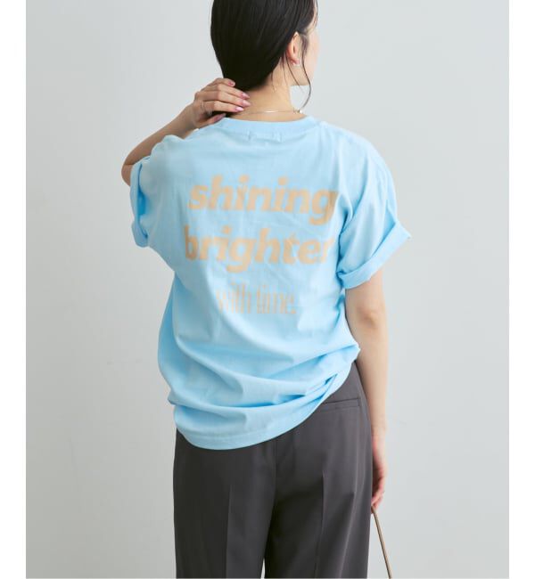 NOBLE「《NOBLE別注》skin/スキン メッセージTEE」|Tシャツ・カットソー|