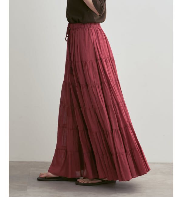 NOBLE「《NOBLE別注カラー》COUTURE D'ADAM SushiVoile Tiered Skirt」|スカート|