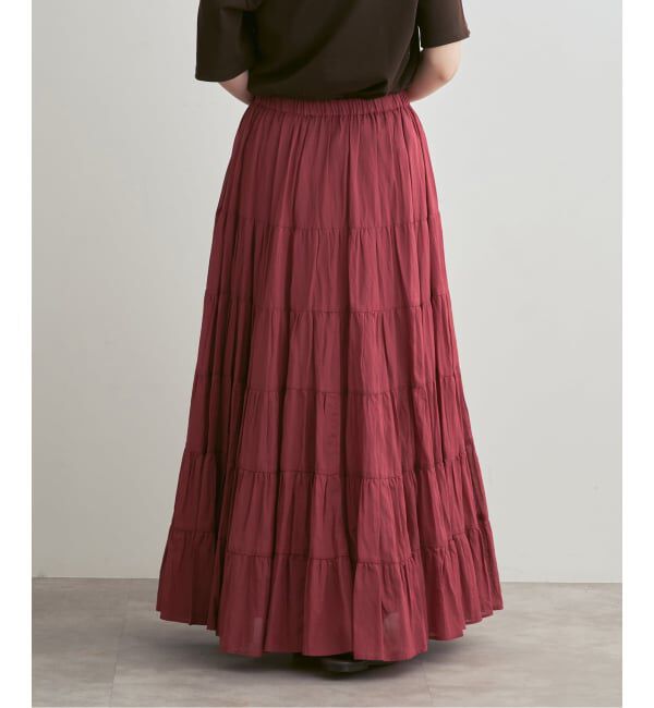 NOBLE「《NOBLE別注カラー》COUTURE D'ADAM SushiVoile Tiered Skirt」|スカート|