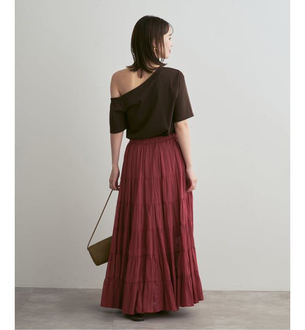 NOBLE「《NOBLE別注カラー》COUTURE D'ADAM SushiVoile Tiered Skirt」|スカート|