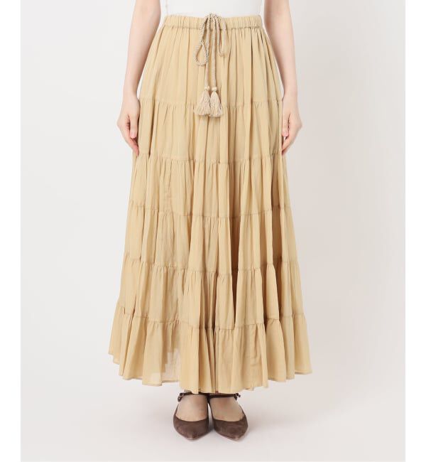 NOBLE「《NOBLE別注カラー》COUTURE D'ADAM SushiVoile Tiered Skirt」|スカート|