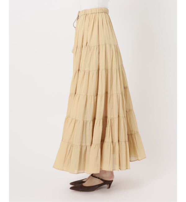 NOBLE「《NOBLE別注カラー》COUTURE D'ADAM SushiVoile Tiered Skirt」|スカート|