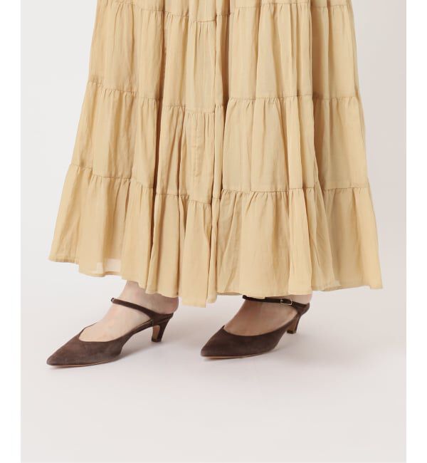 NOBLE「《NOBLE別注カラー》COUTURE D'ADAM SushiVoile Tiered Skirt」|スカート|