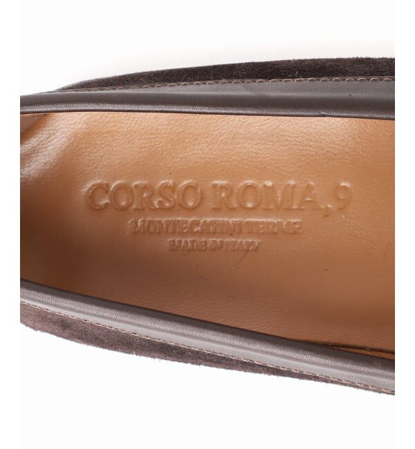 U by SPICK&SPAN「CORSO ROMA 9 / コルソローマノーヴェ スエードローファー」|ローファー|