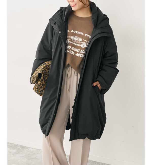 Spick and Span「《一部店舗+WEB限定予約》撥水ダウンロングコート」|ダウン|